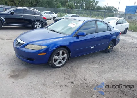 2005 Mazda Mazda6 I Base z USA, uszkodzony, nr VIN 1YVHP80C755M63510